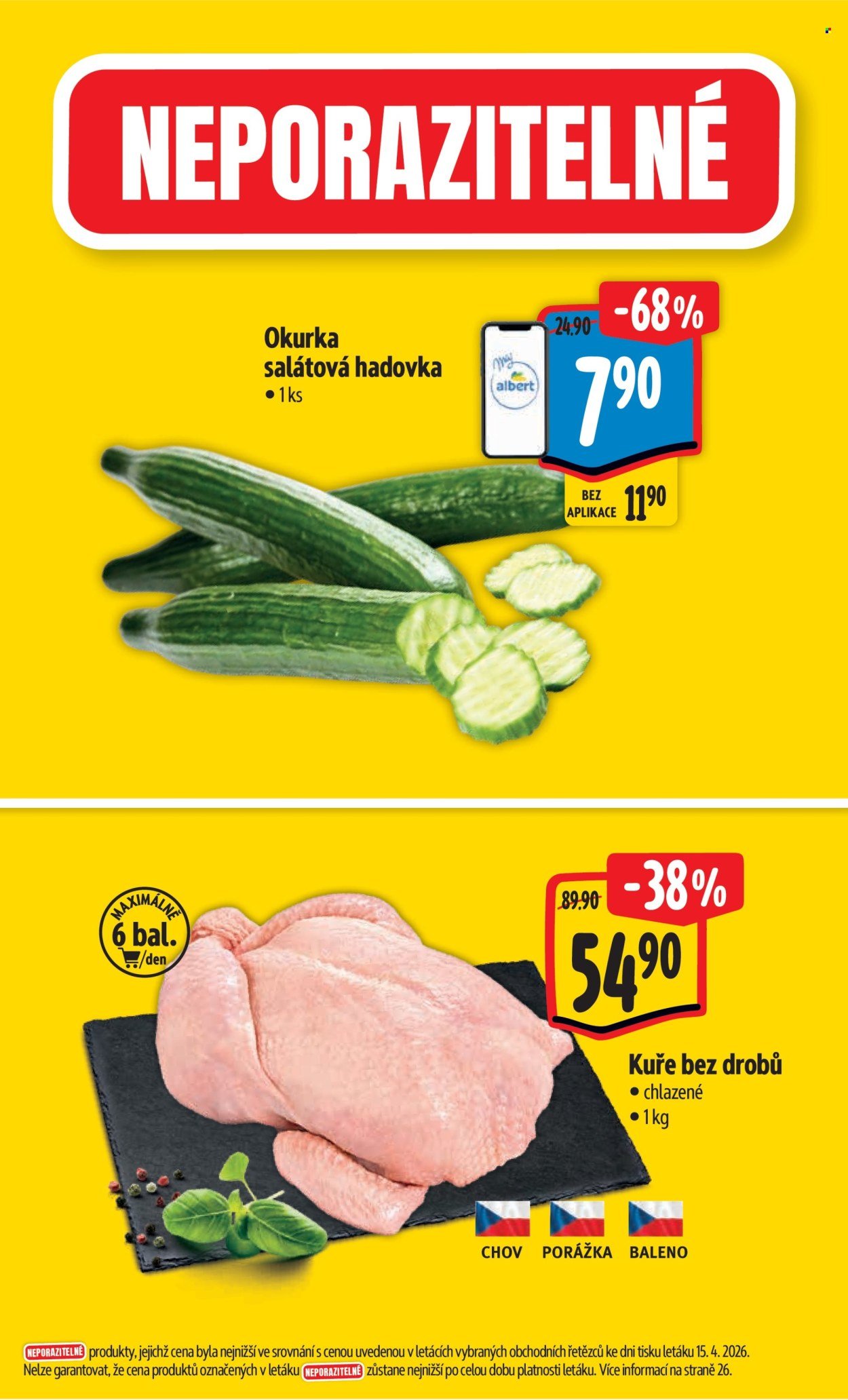 ALBERT leták - Neporazitelné (2026-04-22 - 2026-04-28)