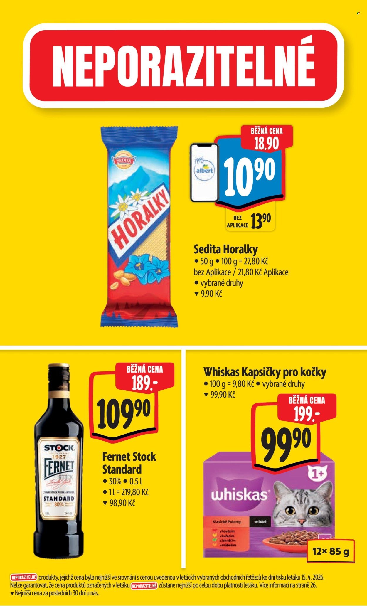 ALBERT leták - Neporazitelné (2026-04-22 - 2026-04-28)