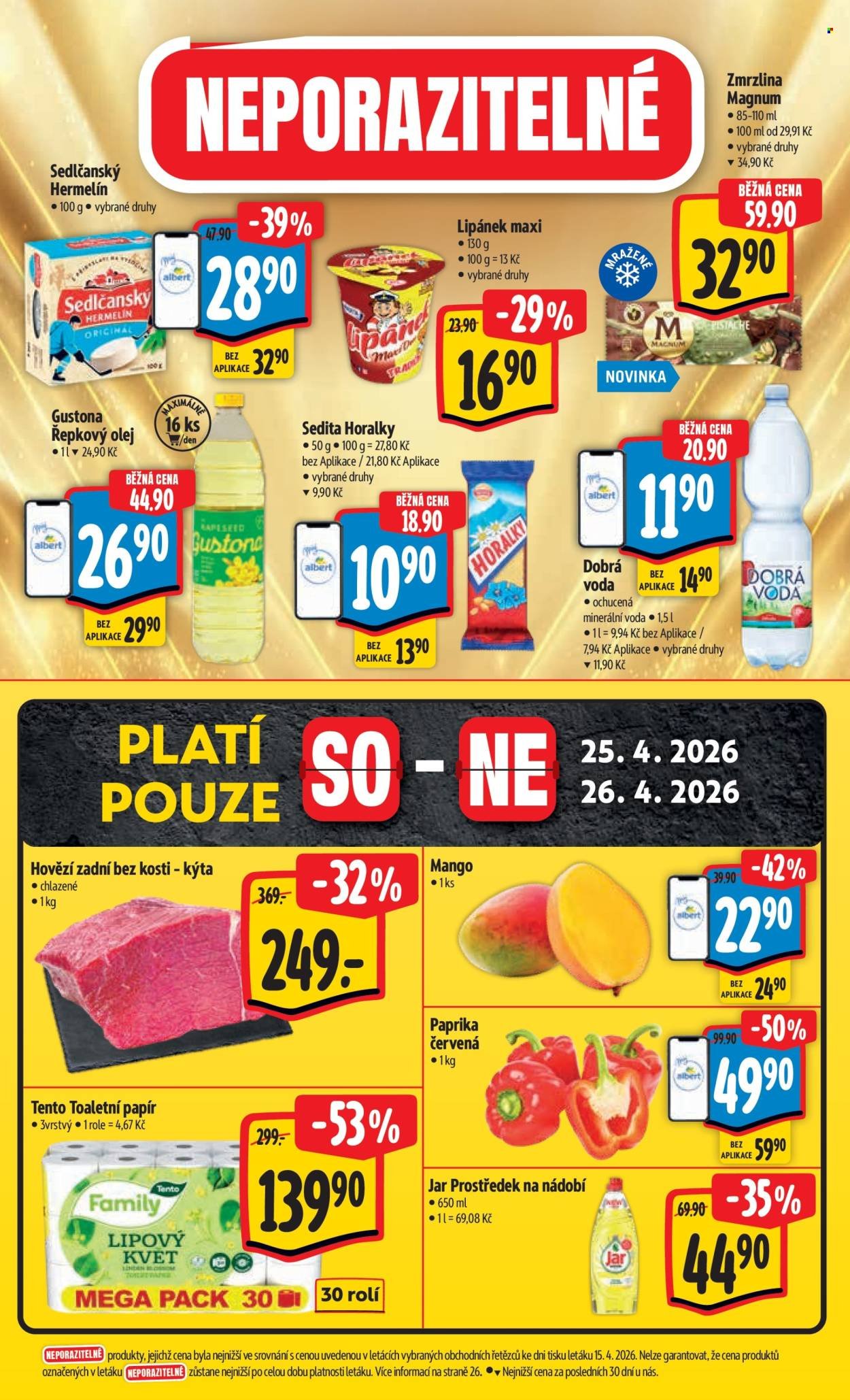 ALBERT leták - Neporazitelné (2026-04-22 - 2026-04-28)