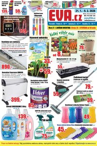 EVA SUPERMARKET leták - Od středy 21.1.2026 (2026-01-21 - 2026-02-09)