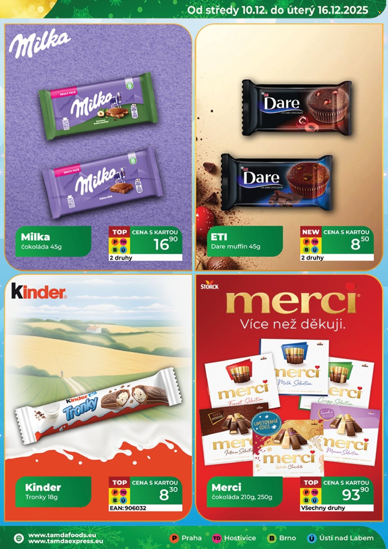 TAMDA FOODS leták - Od středy 10.12.2025 (2025-12-10 - 2025-12-16)