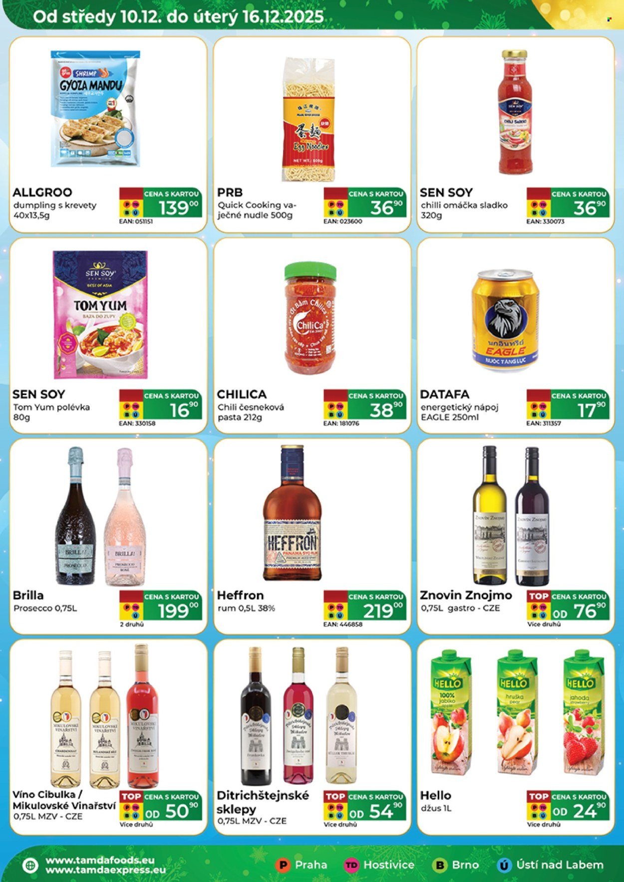 TAMDA FOODS leták - Od středy 10.12.2025 (2025-12-10 - 2025-12-16)
