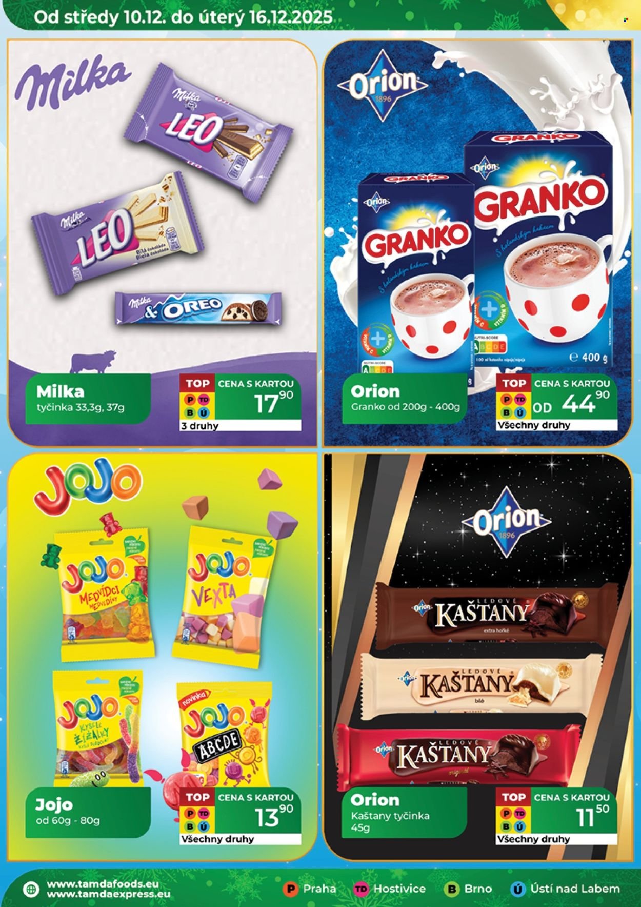 TAMDA FOODS leták - Od středy 10.12.2025 (2025-12-10 - 2025-12-16)