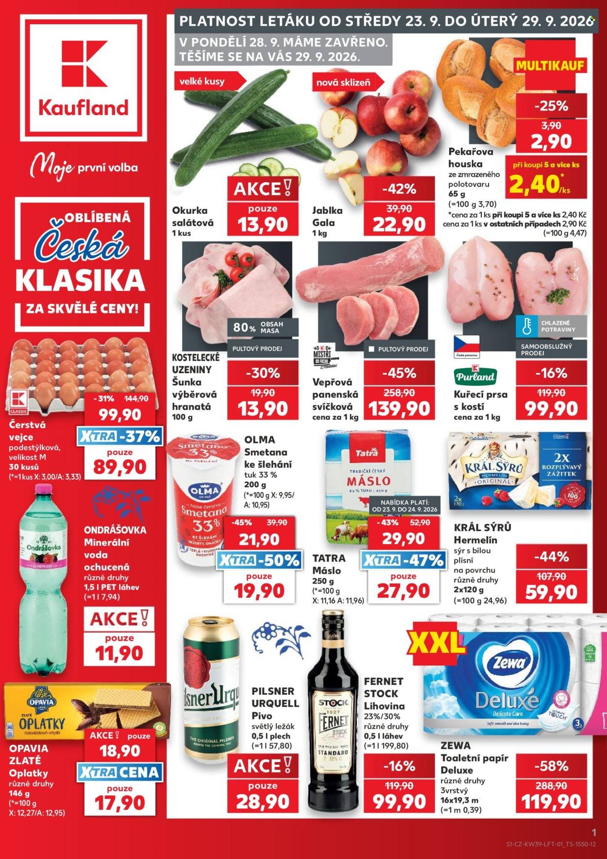 KAUFLAND leták - Od středy 23.9.2026