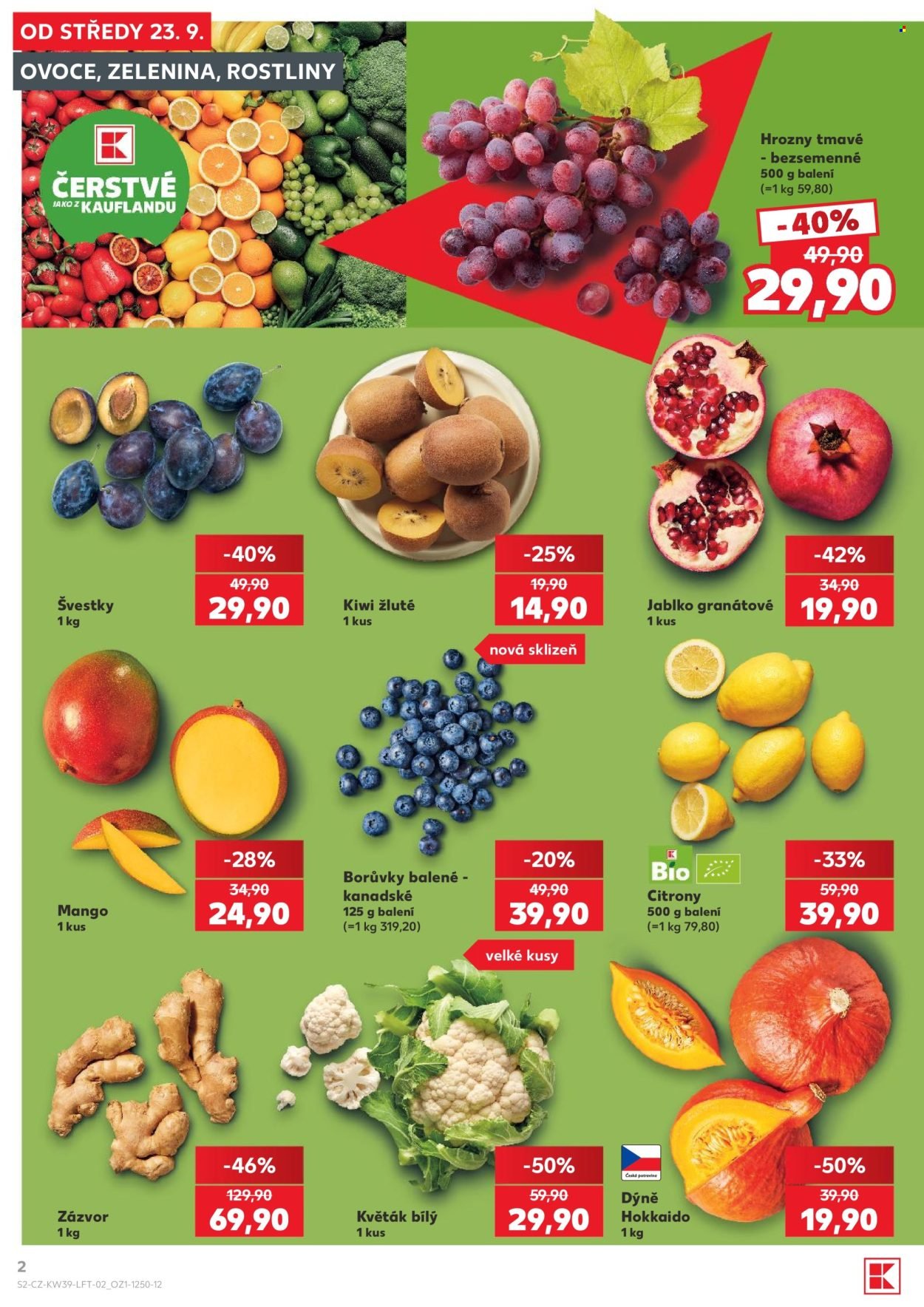 KAUFLAND leták - Od středy 23.9.2026