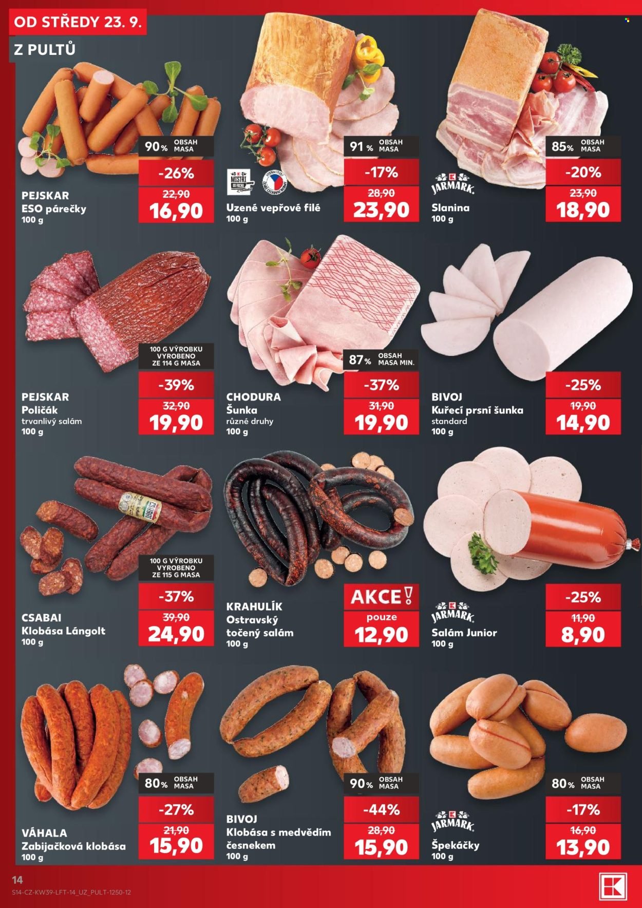 KAUFLAND leták - Od středy 23.9.2026