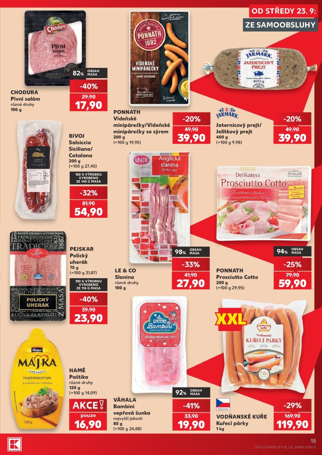 KAUFLAND leták - Od středy 23.9.2026