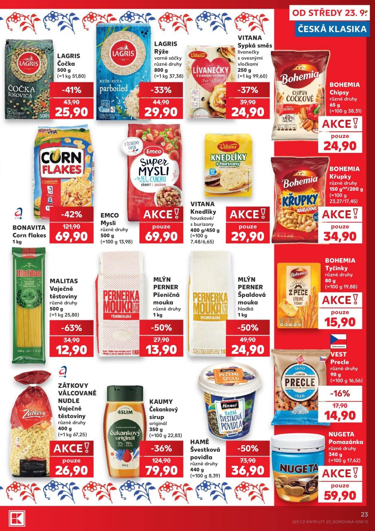 KAUFLAND leták - Od středy 23.9.2026