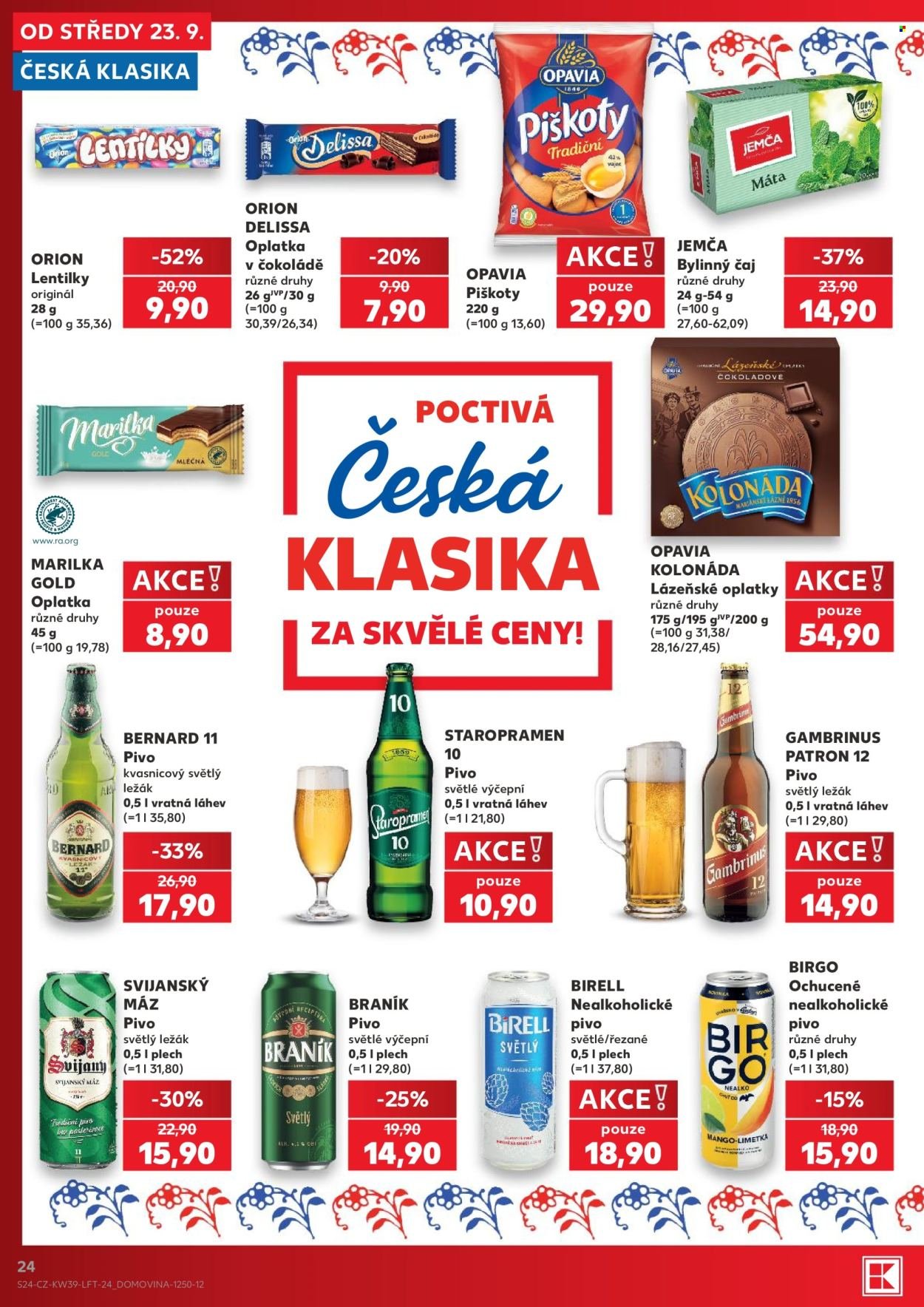 KAUFLAND leták - Od středy 23.9.2026