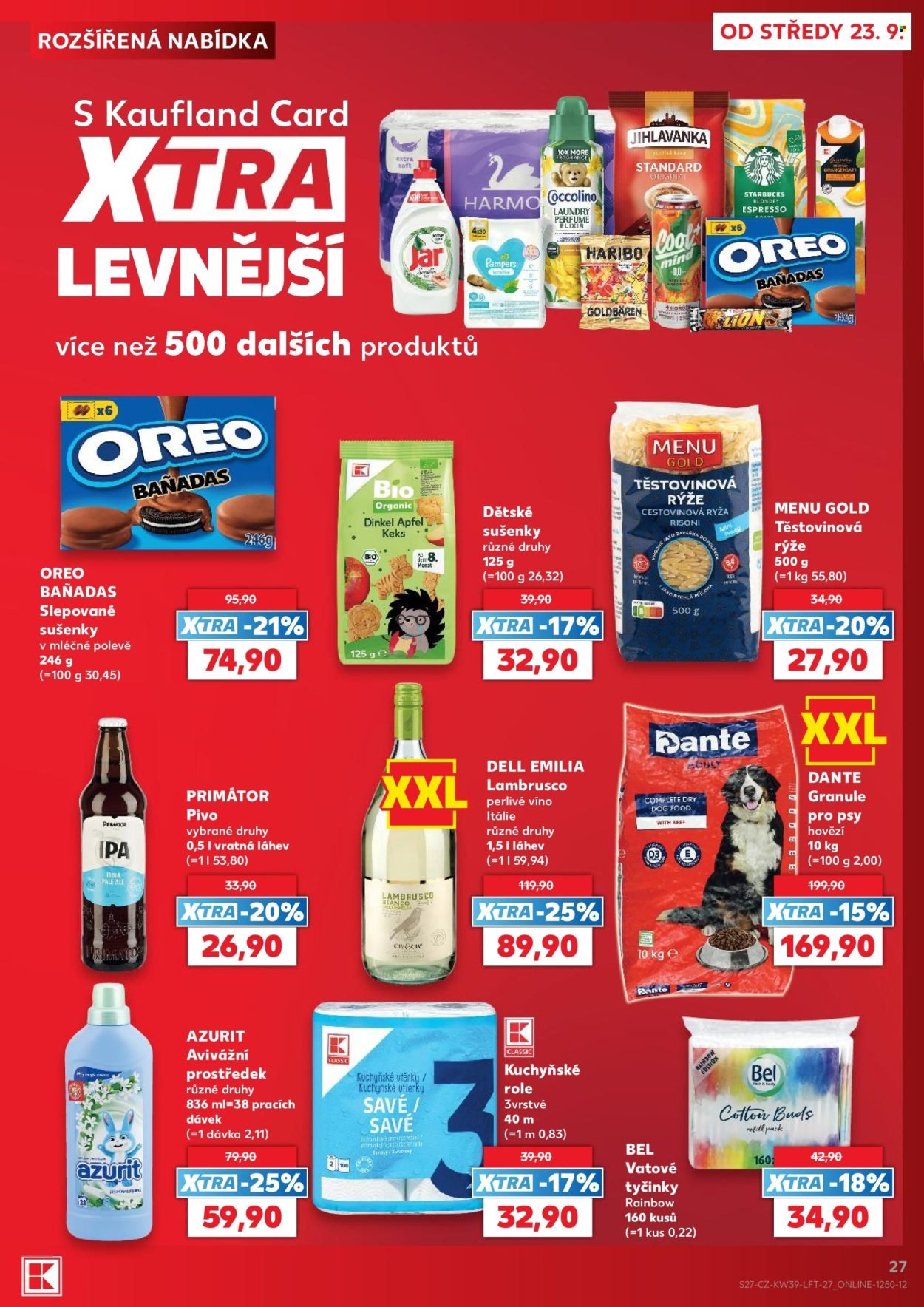 KAUFLAND leták - Od středy 23.9.2026