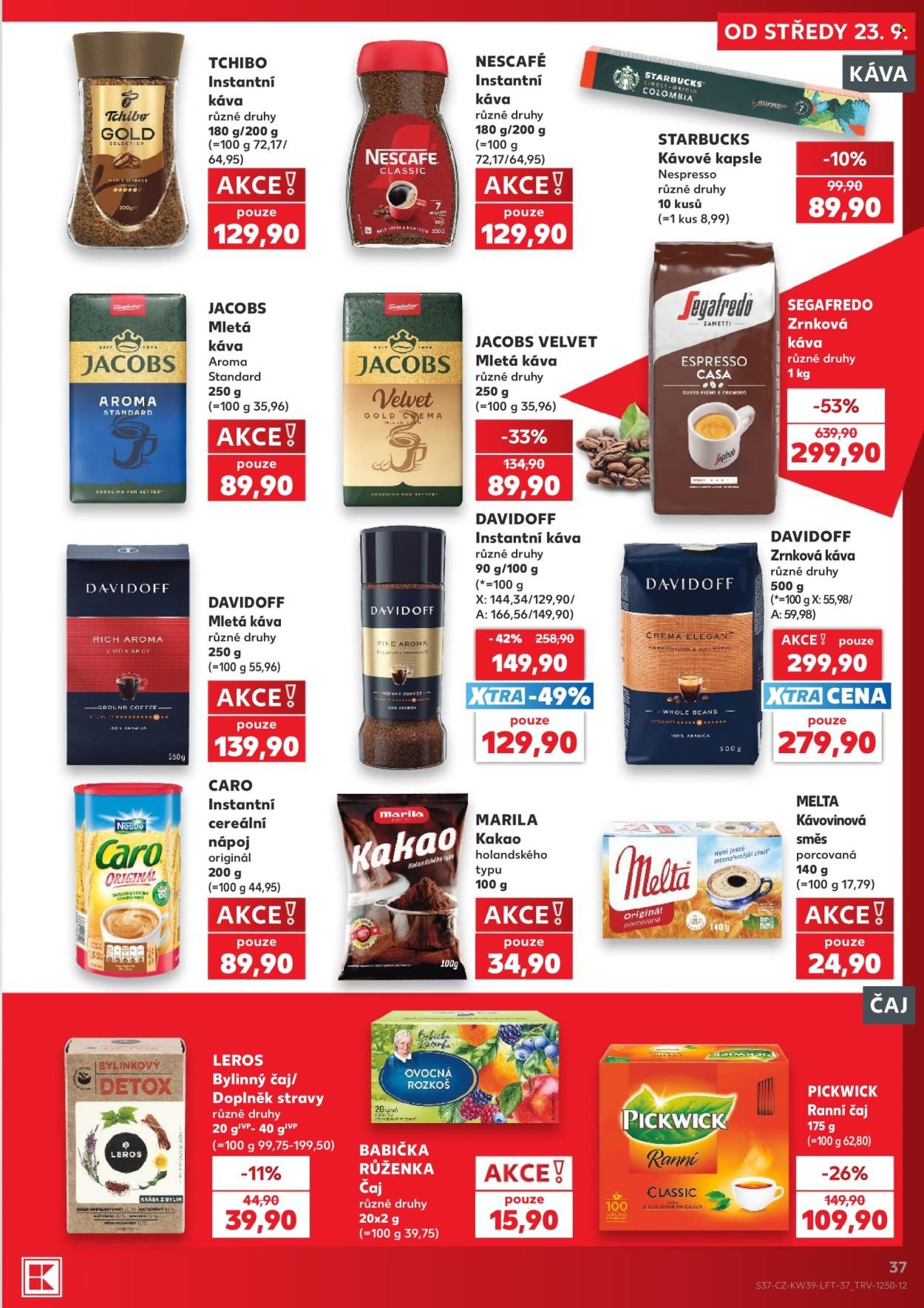 KAUFLAND leták - Od středy 23.9.2026