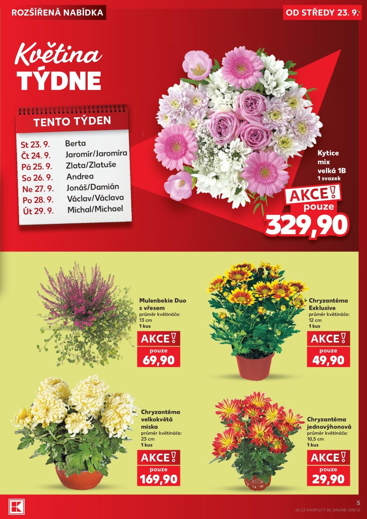 KAUFLAND leták - Od středy 23.9.2026