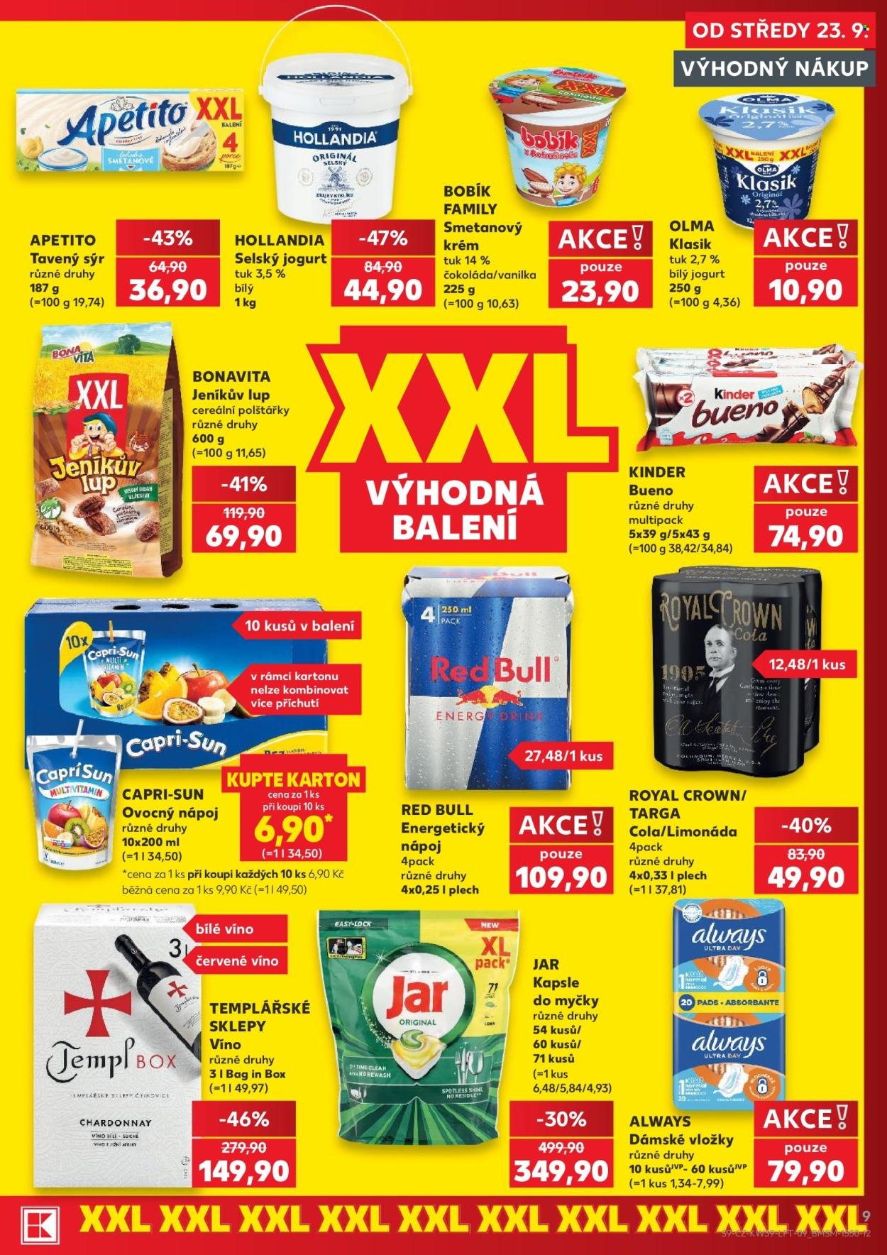 KAUFLAND leták - Od středy 23.9.2026