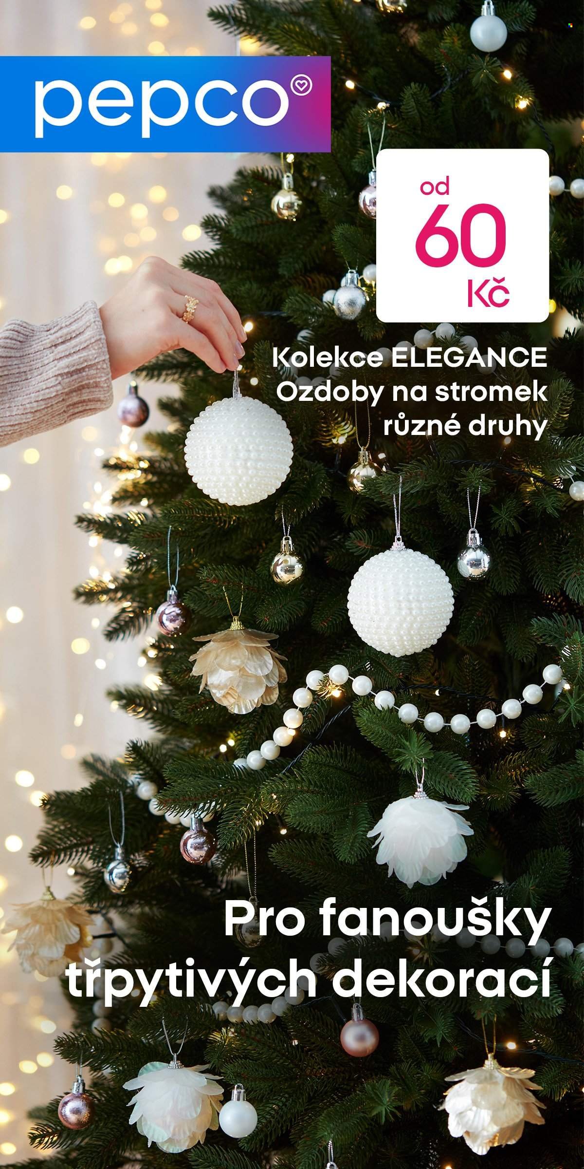 PEPCO leták - Pro fanoušky třpytivých dekorací (2025-11-07)
