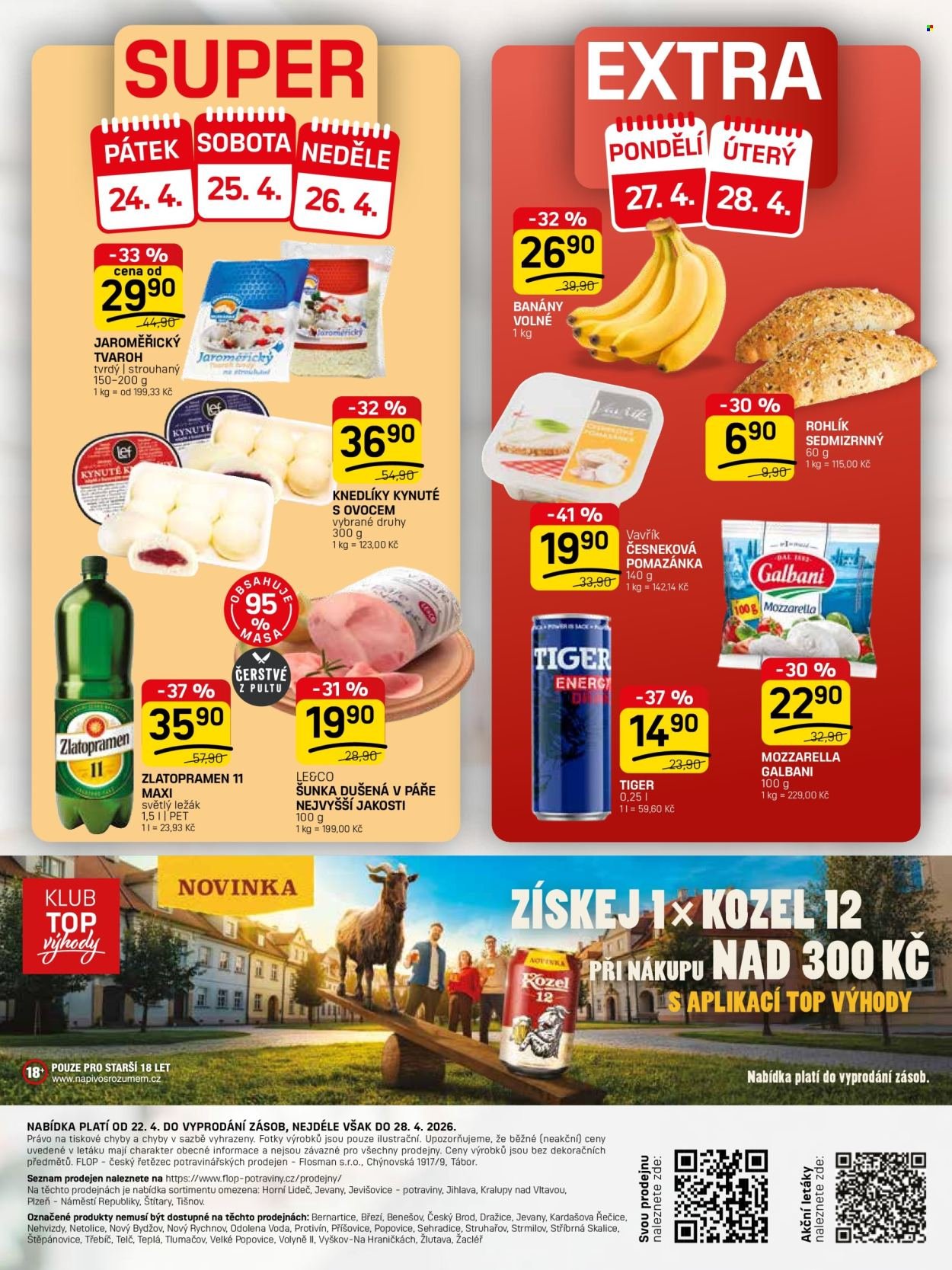 FLOP leták - Top (2026-04-22 - 2026-04-28)