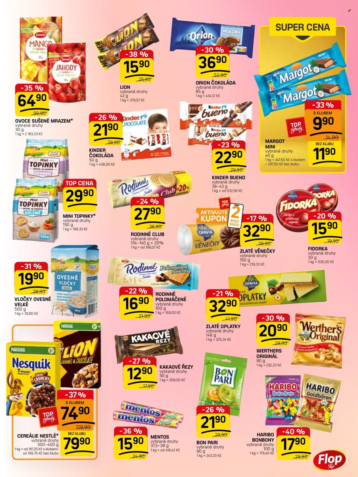 FLOP leták - Top (2026-04-22 - 2026-04-28)