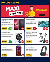 DATART leták - Maxi výprodej (2026-01-12 - 2026-01-18)