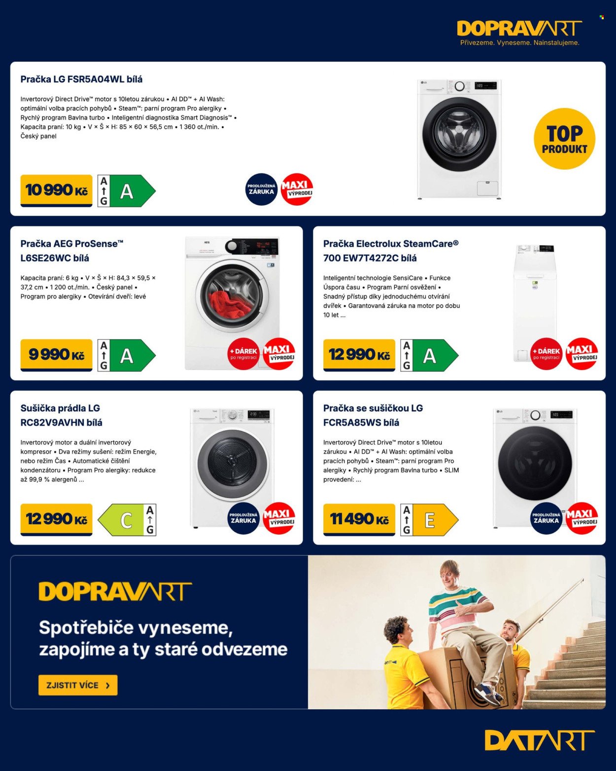 DATART leták - Maxi výprodej