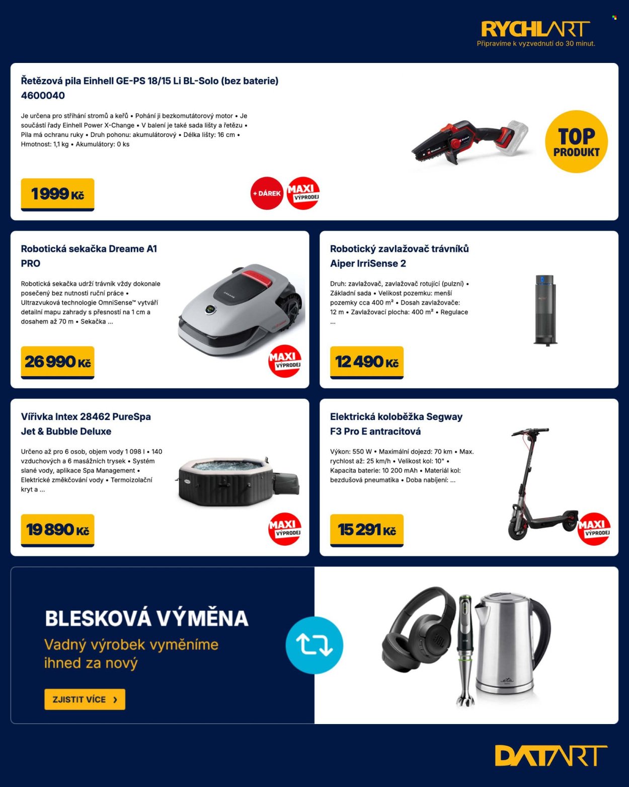 DATART leták - Maxi výprodej