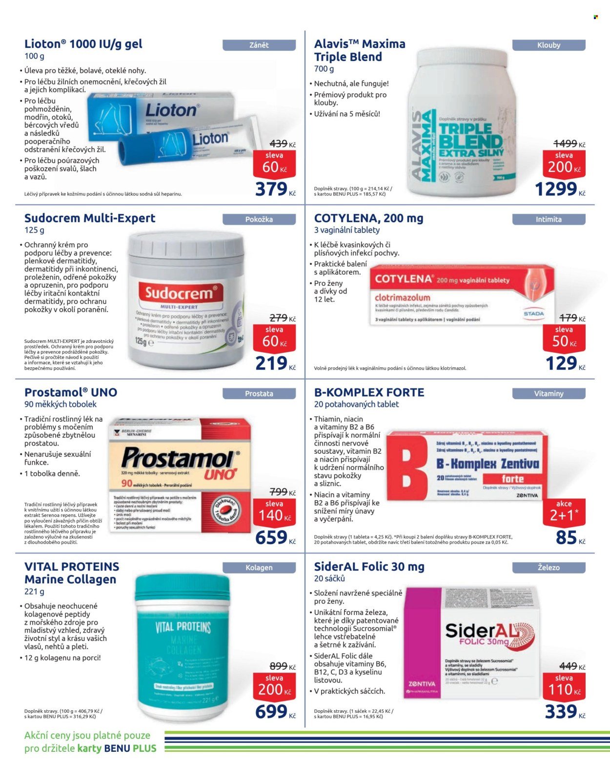 BENU LÉKÁRNA leták - Akční leták (2026-04-01 - 2026-04-30)