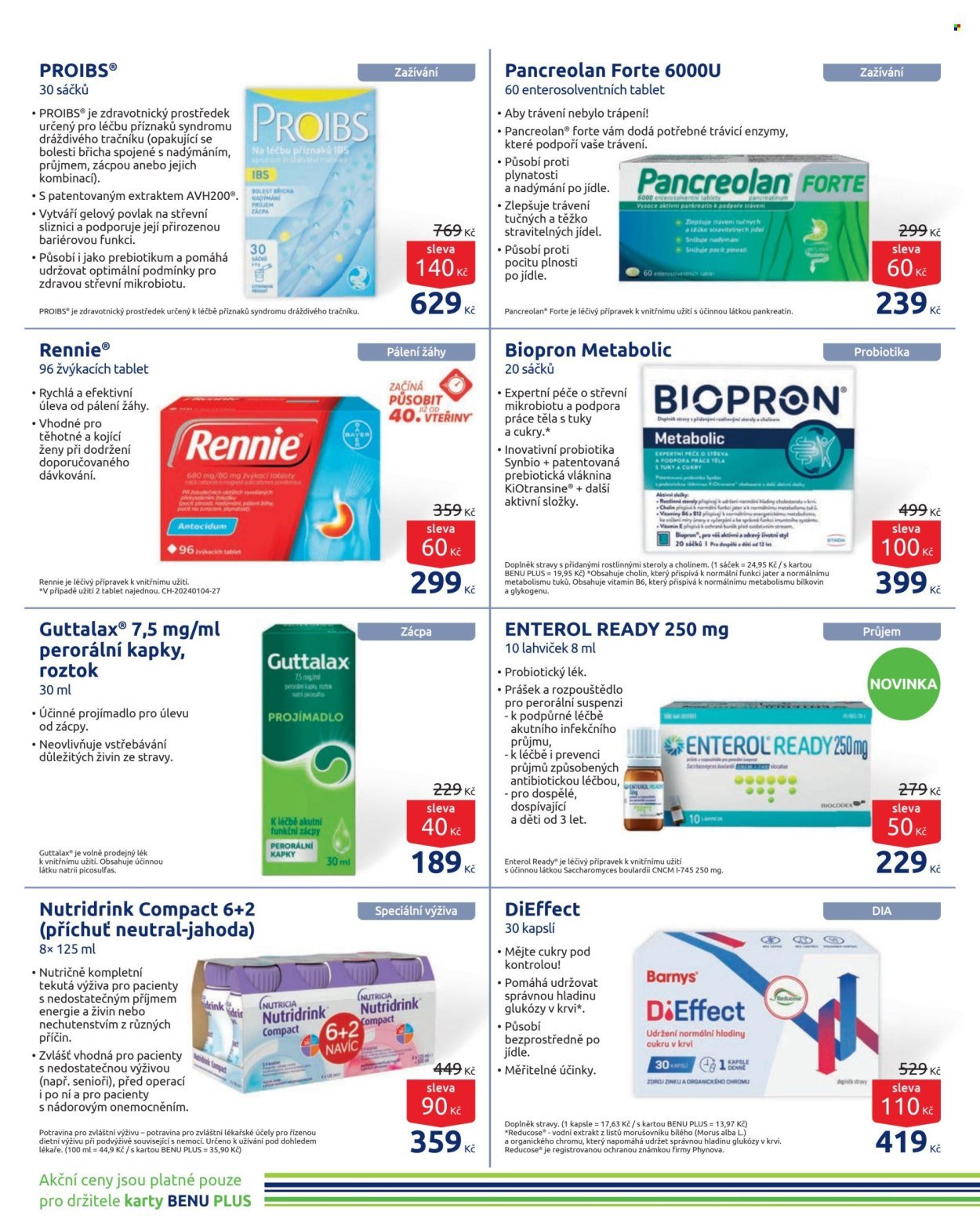 BENU LÉKÁRNA leták - Akční leták (2026-04-01 - 2026-04-30)