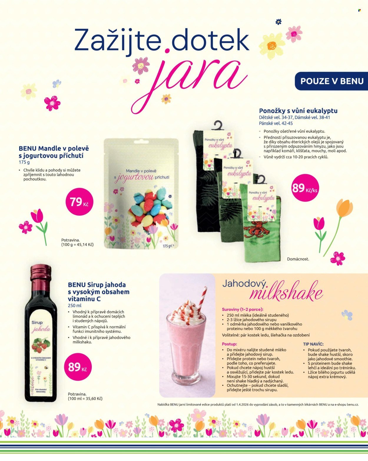 BENU LÉKÁRNA leták - Akční leták (2026-04-01 - 2026-04-30)