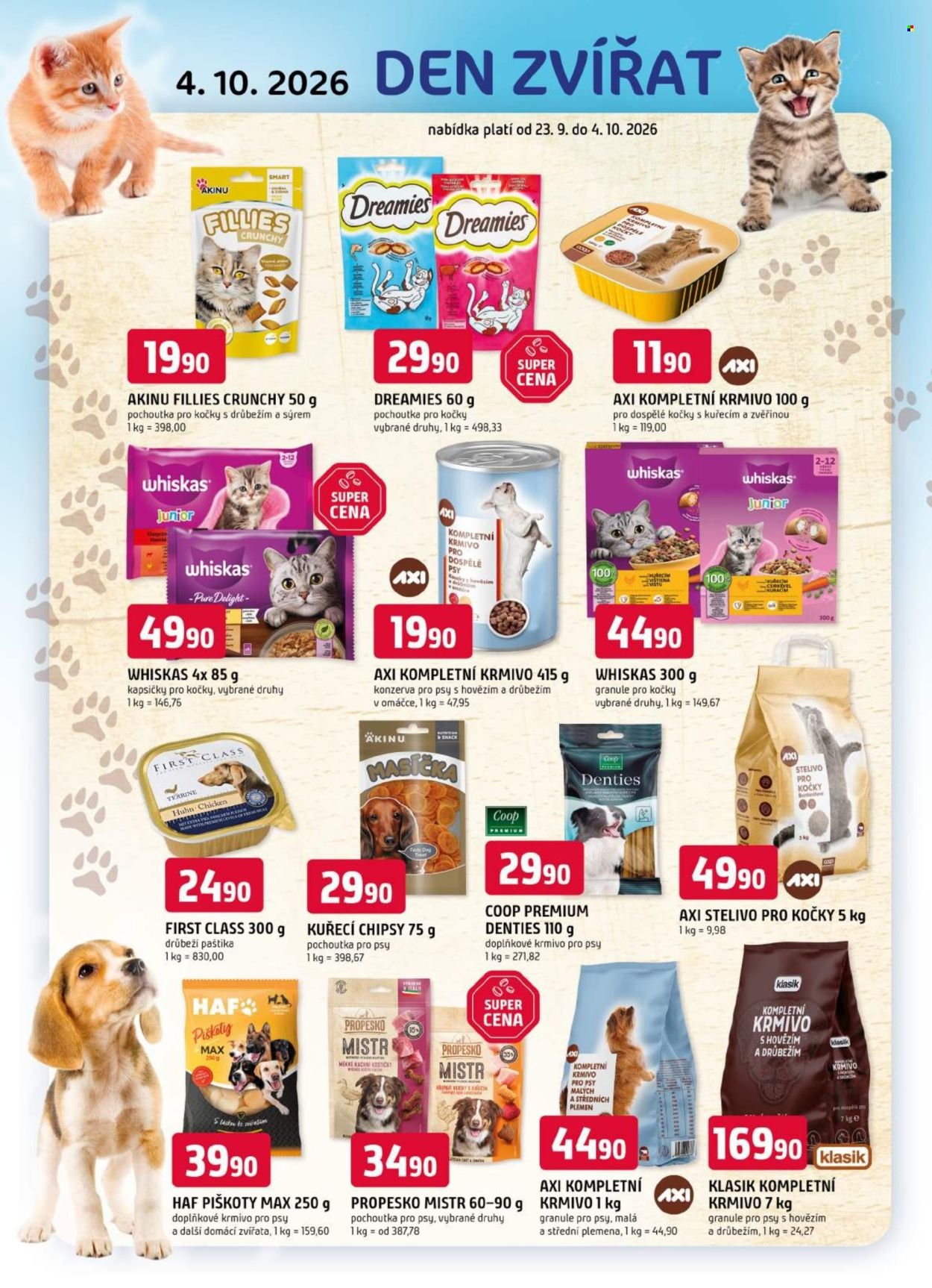 TREFA COOP leták - Od středy 23.9.2026