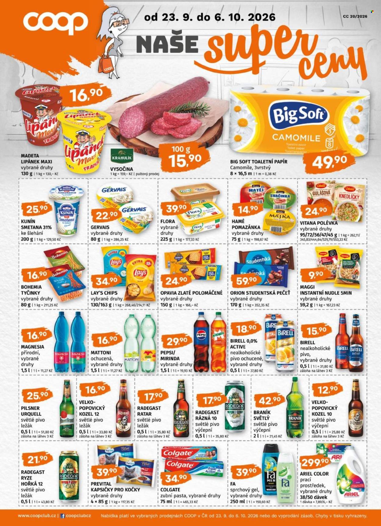 TREFA COOP leták - Od středy 23.9.2026
