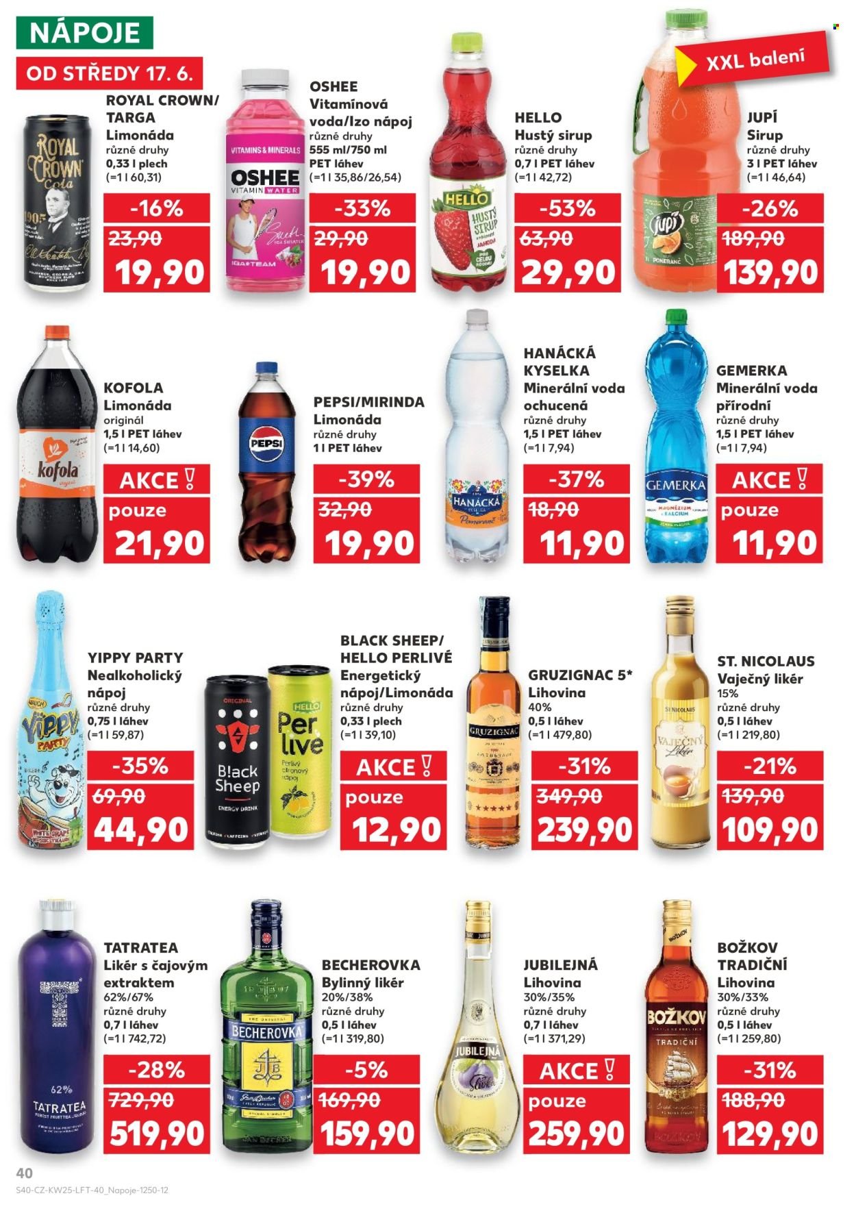KAUFLAND leták - Od středy 17.6.2026