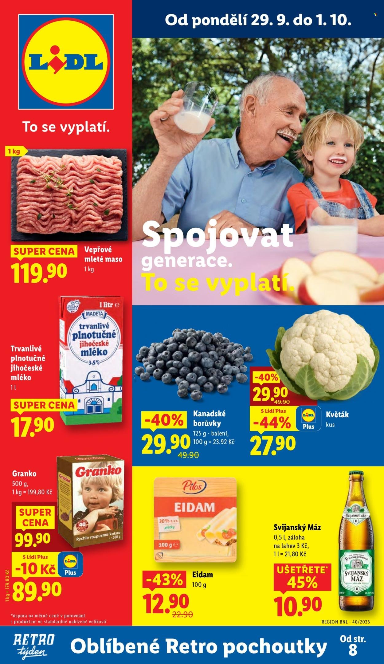 LIDL leták - Od pondělí 29.9.2025 (2025-09-29 - 2025-10-01)