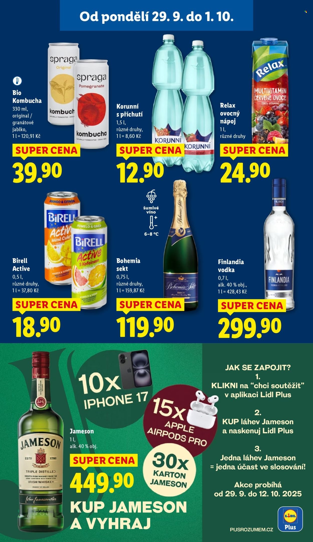 LIDL leták - Od pondělí 29.9.2025 (2025-09-29 - 2025-10-01)