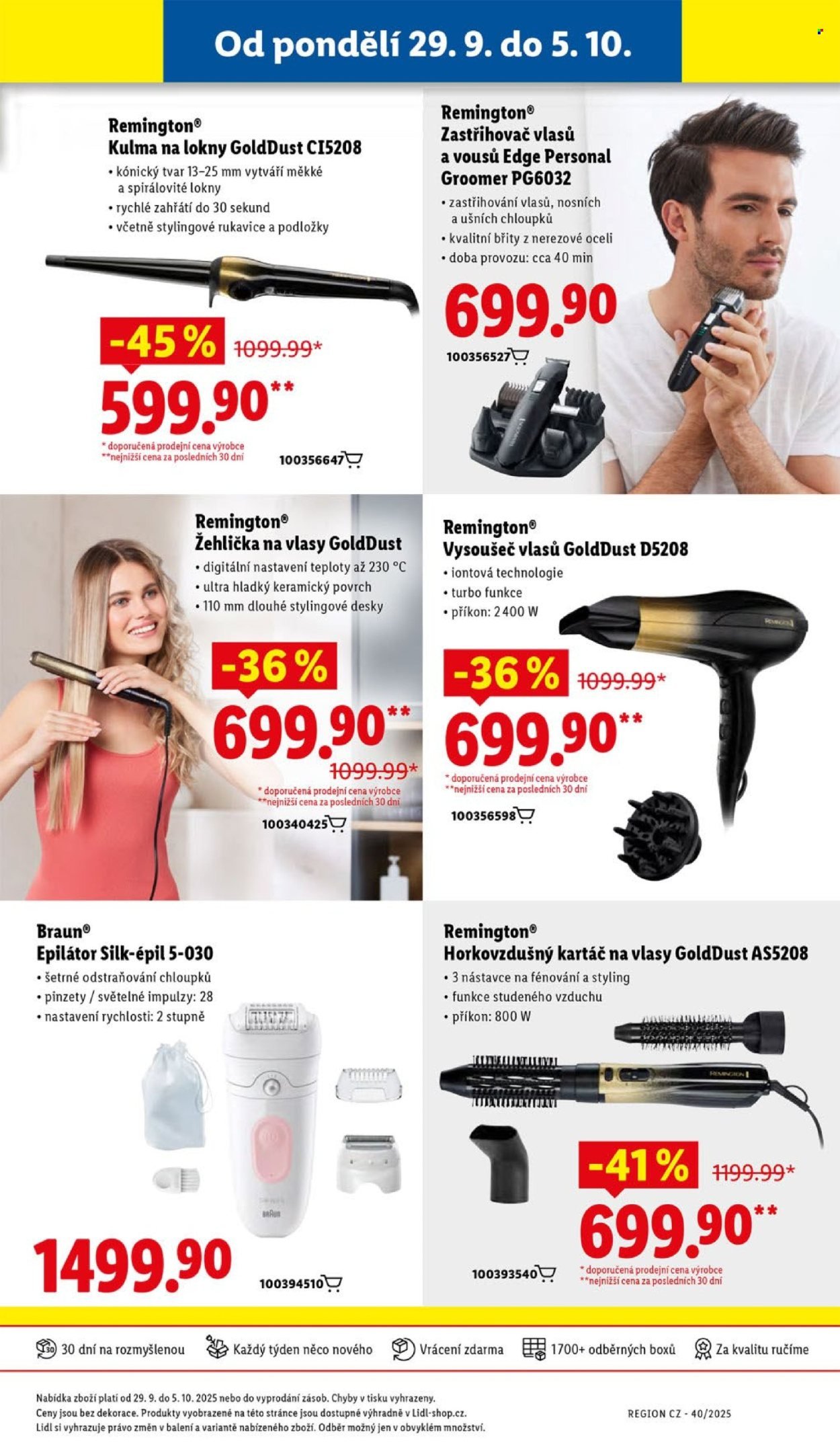 LIDL leták - Od pondělí 29.9.2025 (2025-09-29 - 2025-10-01)