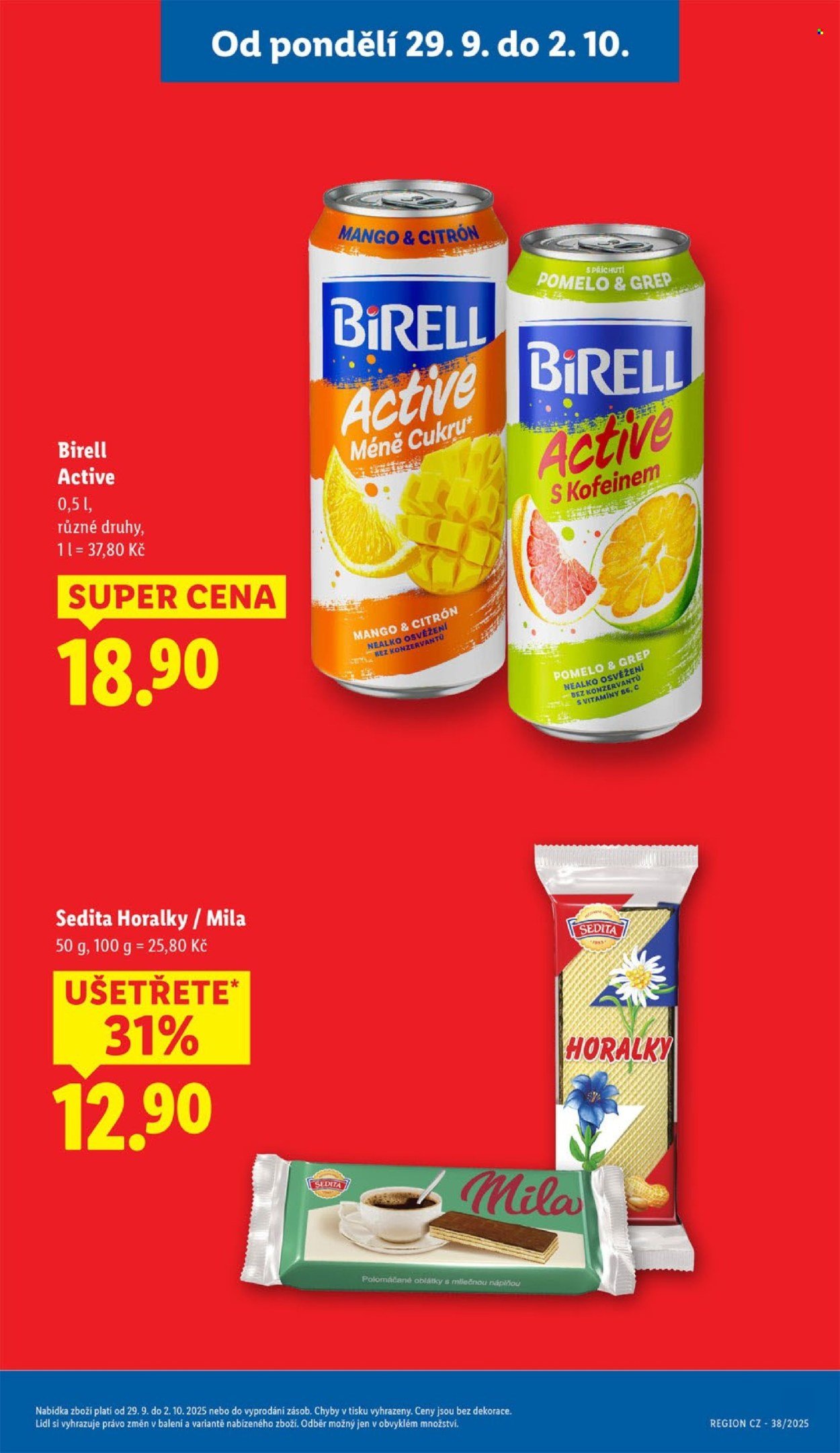 LIDL leták - Od pondělí 29.9.2025 (2025-09-29 - 2025-10-01)