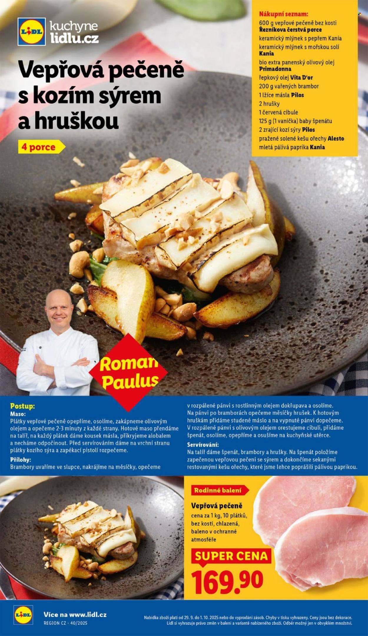LIDL leták - Od pondělí 29.9.2025 (2025-09-29 - 2025-10-01)