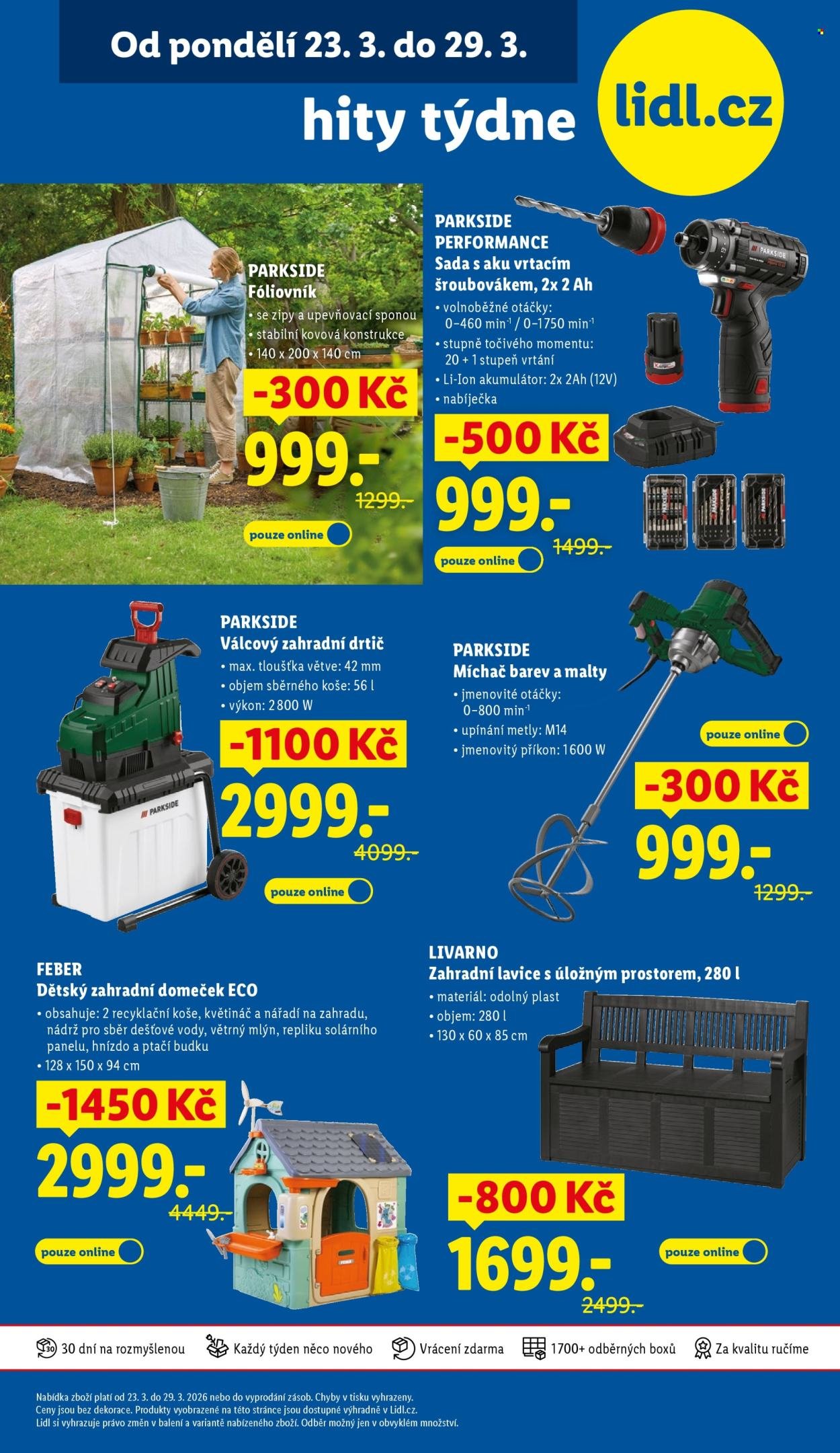 LIDL leták - Spotřební zboží (2026-03-23 - 2026-03-29)