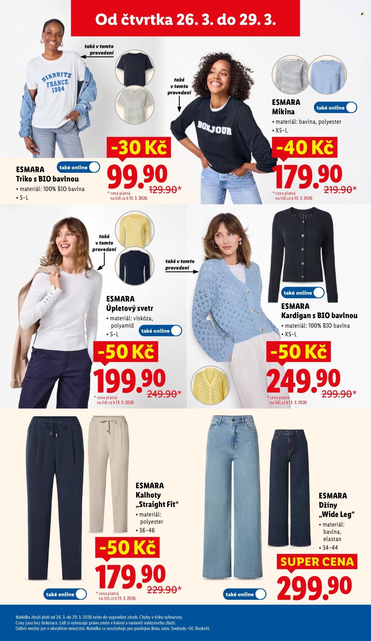 LIDL leták - Spotřební zboží (2026-03-23 - 2026-03-29)