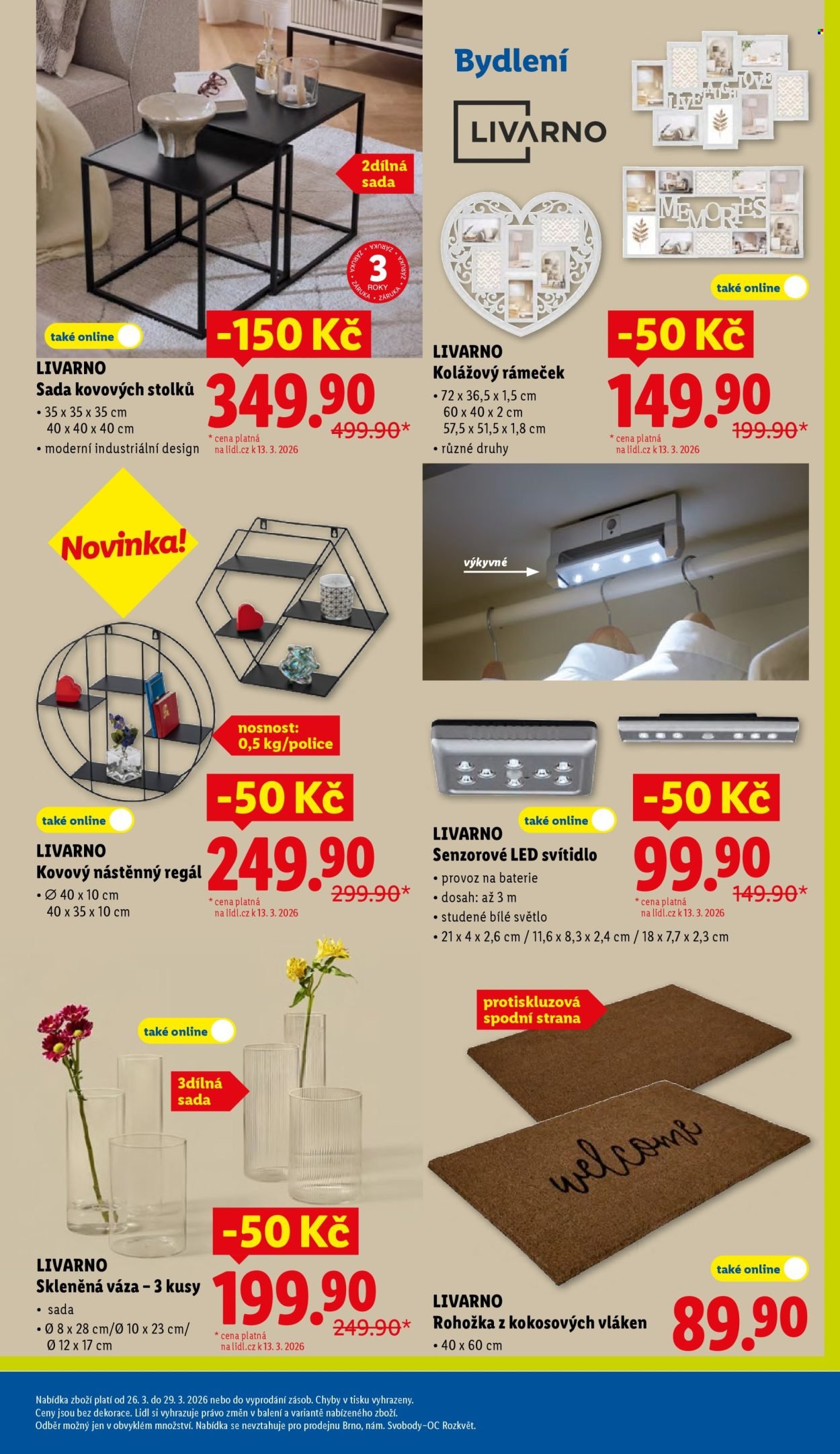 LIDL leták - Spotřební zboží (2026-03-23 - 2026-03-29)