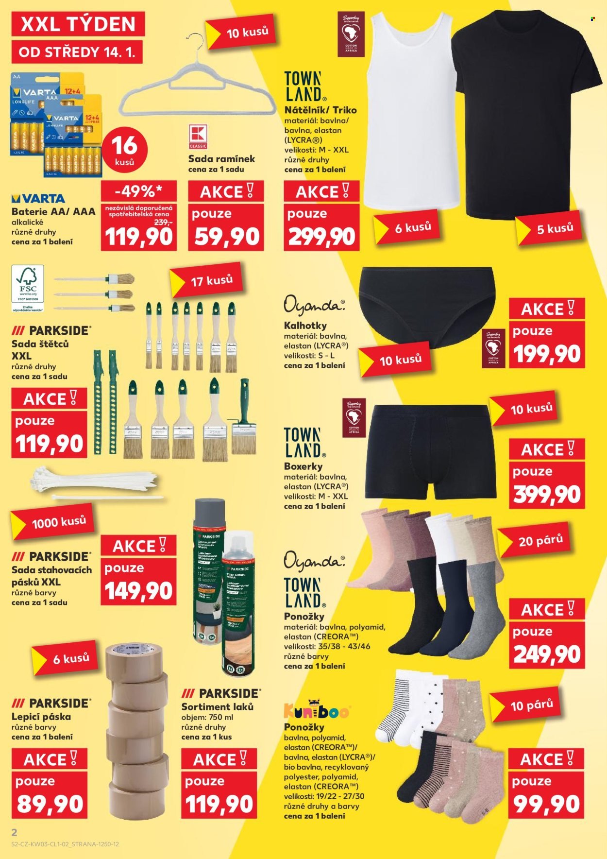 KAUFLAND leták - Výprodej za výhodné ceny (2026-01-14 - 2026-01-20)