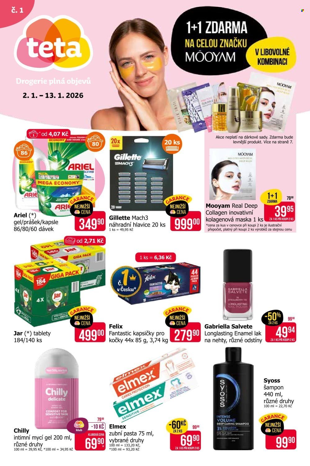TETA DROGERIE leták - Od pátku 2.1.2026 (2026-01-02 - 2026-01-13)