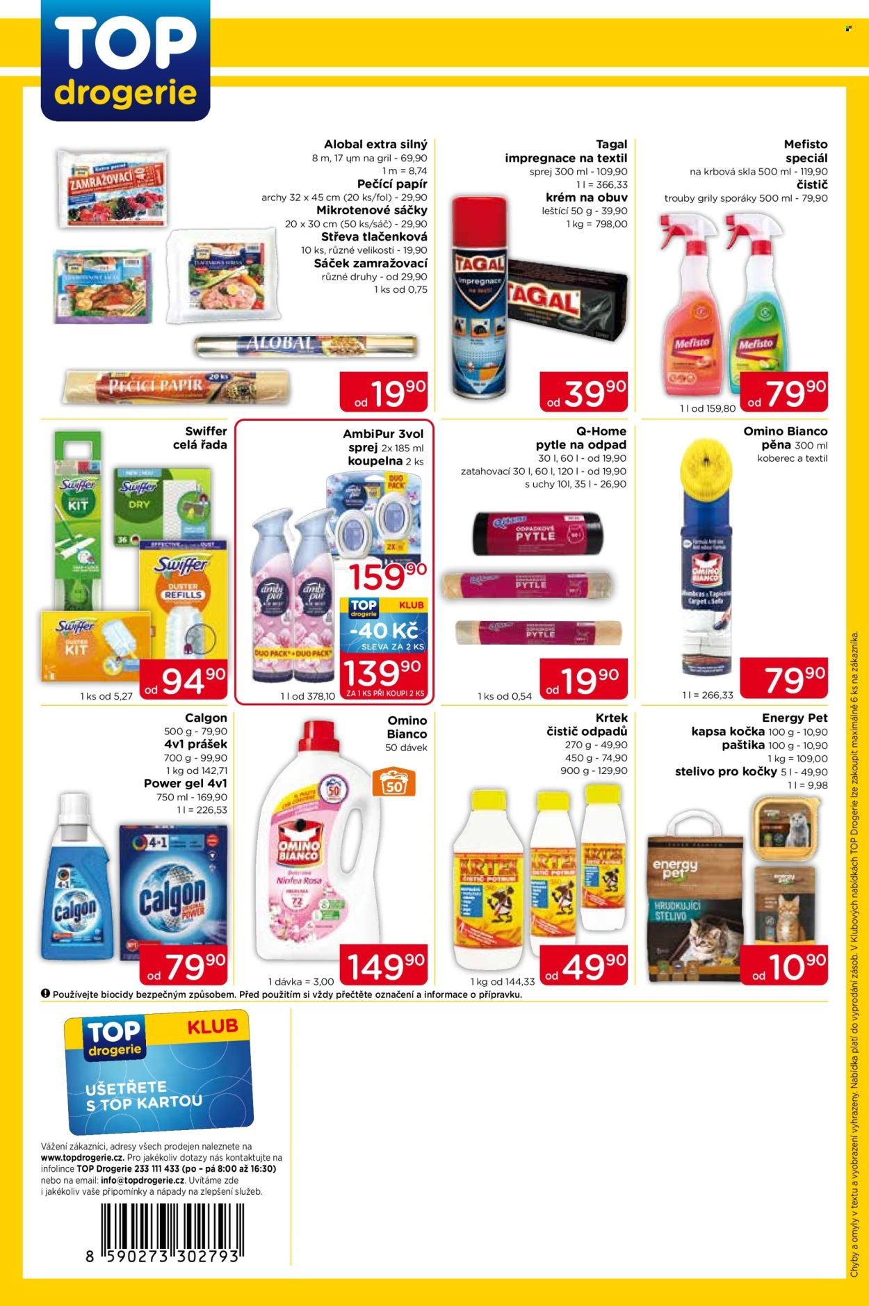 TOP DROGERIE leták - Od čtvrtka 22.1.2026 (2026-01-22 - 2026-01-31)