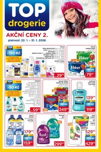 TOP DROGERIE leták - Od čtvrtka 22.1.2026 (2026-01-22 - 2026-01-31)