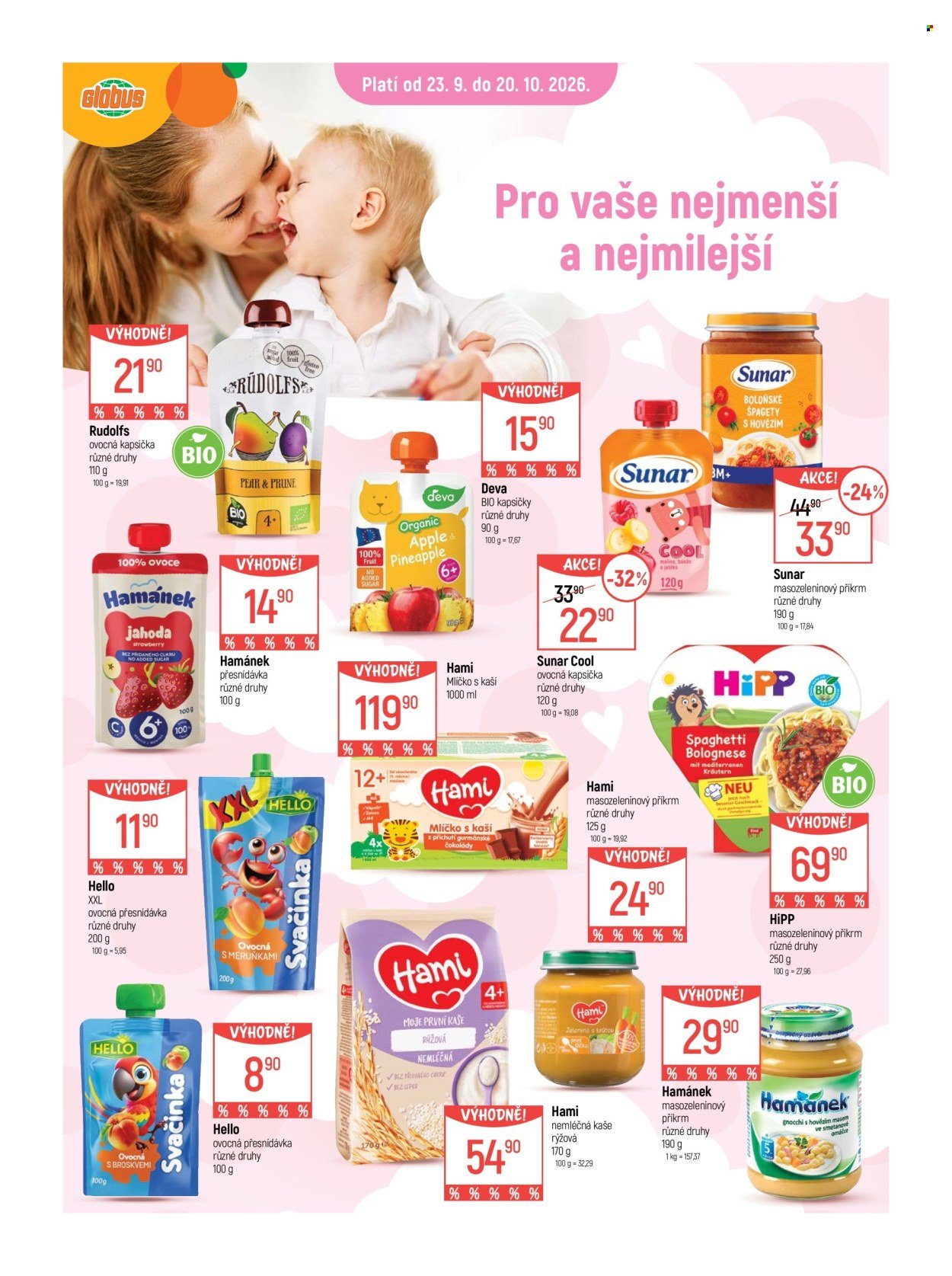 GLOBUS leták - Od středy 23.9.2026