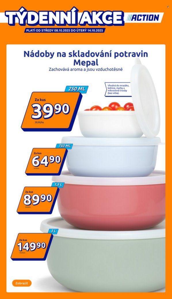 ACTION leták - Od středy 8.10.2025 (2025-10-08 - 2025-10-14)