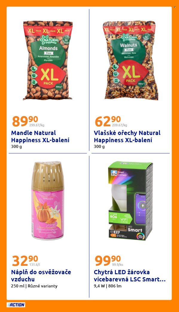ACTION leták - Od středy 8.10.2025 (2025-10-08 - 2025-10-14)