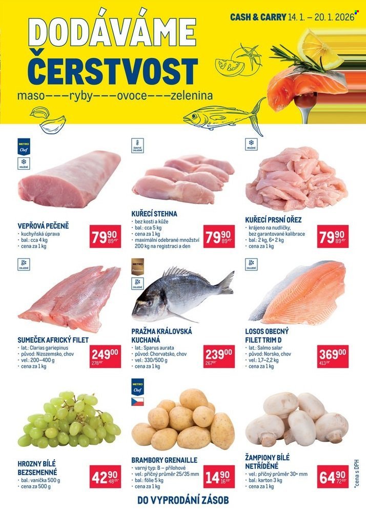 MAKRO leták - Dodáváme čerstvost (2026-01-14 - 2026-01-20)
