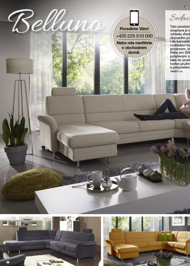 SCONTO NÁBYTEK leták - Katalog sedacích souprav na míru (2025-12-02)