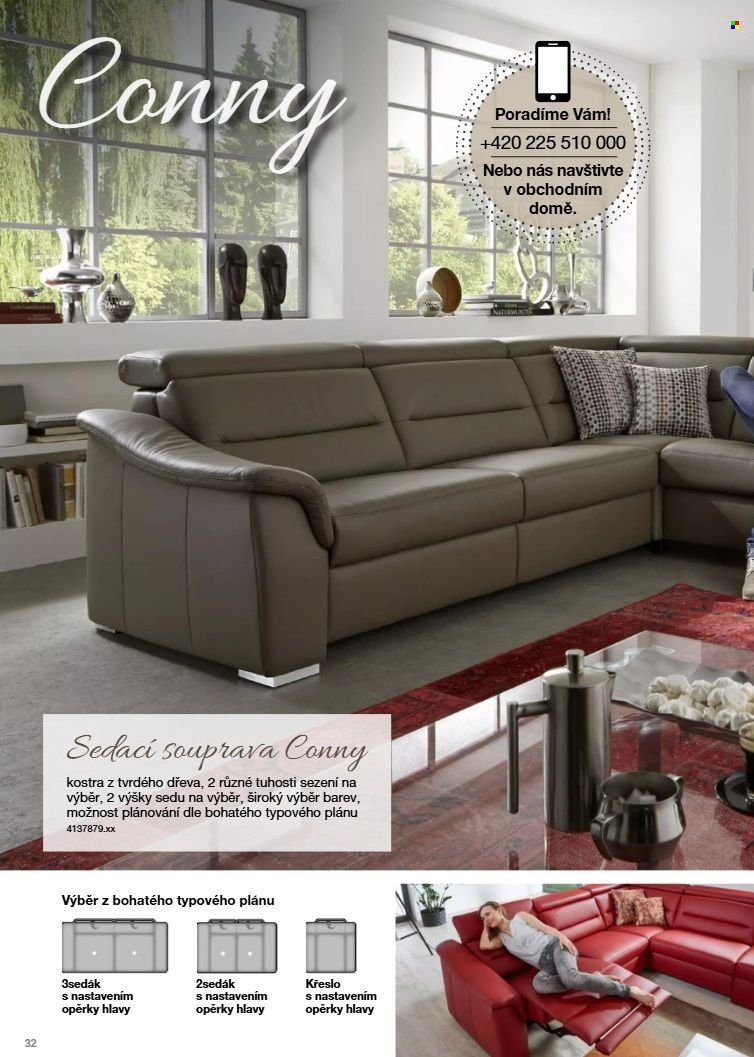 SCONTO NÁBYTEK leták - Katalog sedacích souprav na míru (2025-12-02)