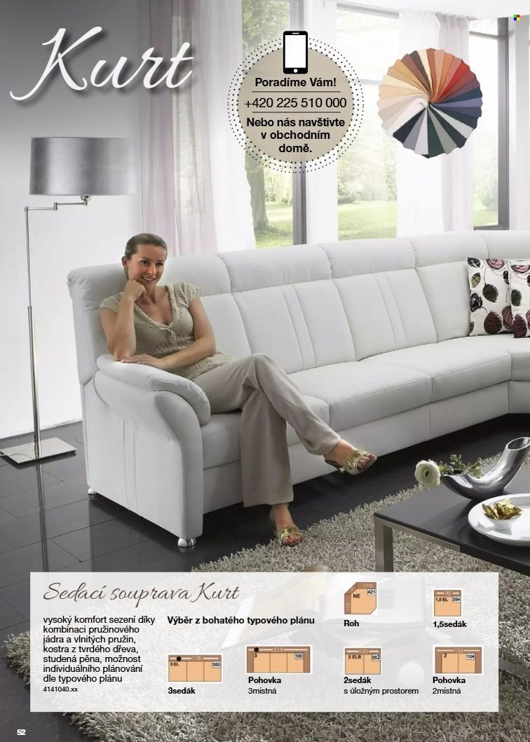 SCONTO NÁBYTEK leták - Katalog sedacích souprav na míru (2025-12-02)