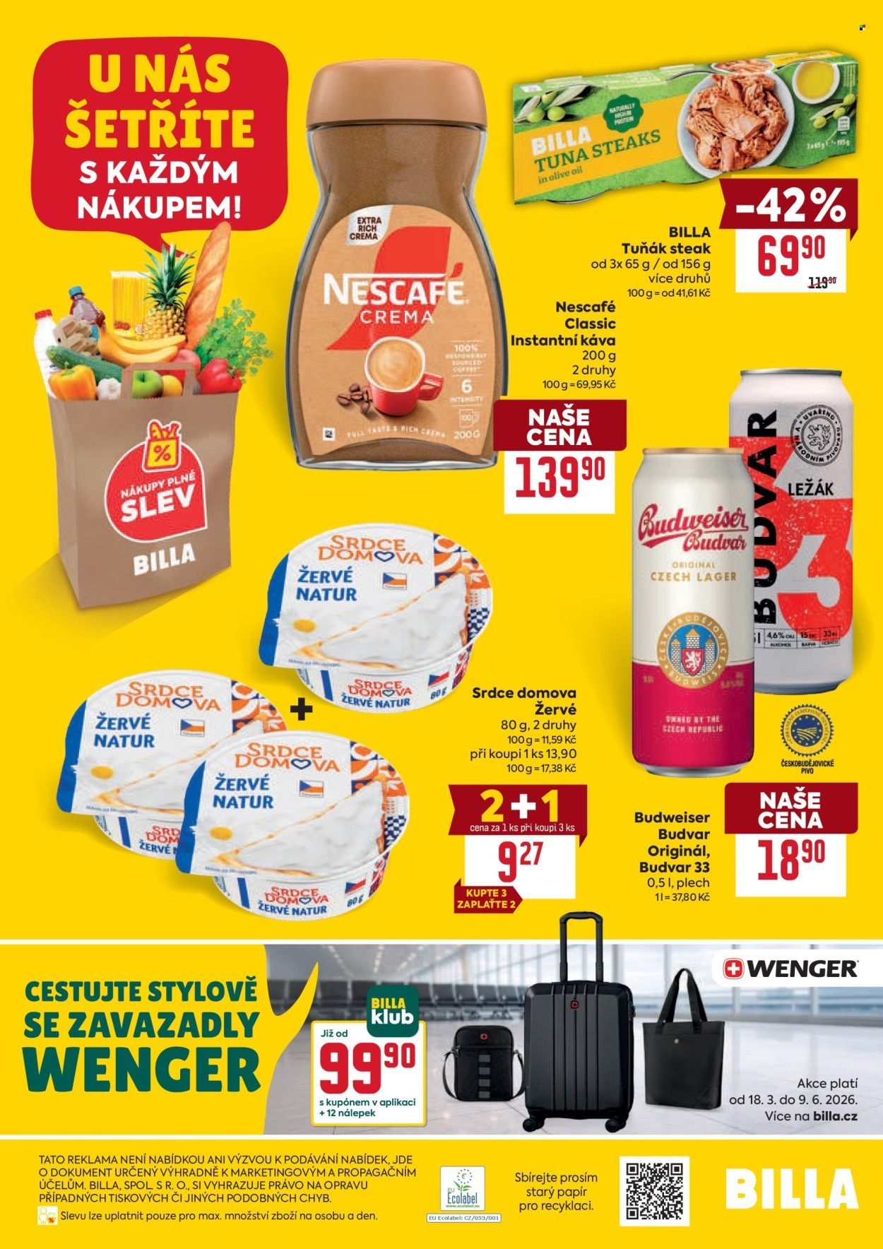 BILLA leták - Speciální nabídka: vybrané prodejny (2026-05-06 - 2026-05-12)