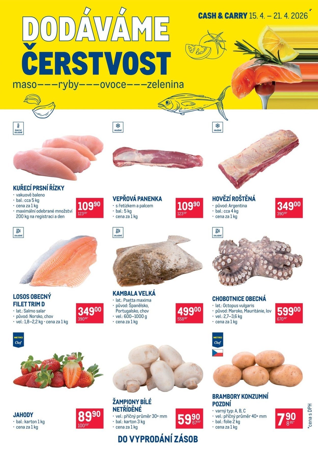 MAKRO leták - Dodáváme čerstvost (2026-04-15 - 2026-04-21)